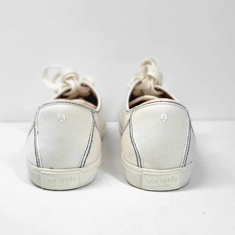 KATE SPADE  tommi canvas sneakers Sz 8.5 NEW - Picture 6 of 8